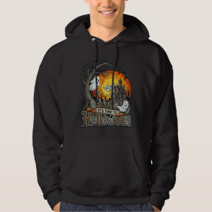 Sudadera Su Tiempo Halloween Casa Embrujada Cementerio Espe