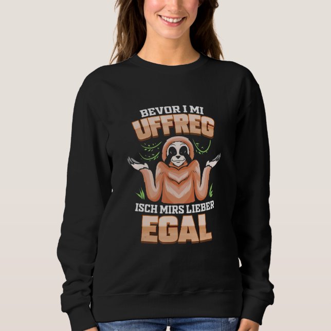 Sudadera Suabo Con El Dialecto Suabo Schwabe Uffreg (Anverso)
