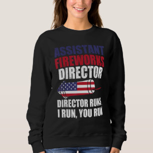 Sudadera Subdirector de Fireworks Director Ejecutar Firewor