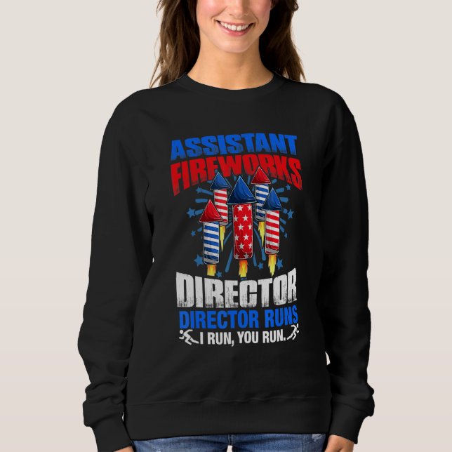 Sudadera Subdirector de Fireworks Shirt I Run You 4 (Anverso)