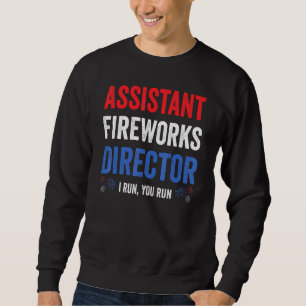Sudadera Subdirector de fuegos artificiales I Run you Run 4