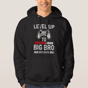 Sudadera Sube a nivel de hermano mayor 2021 diseño de herma