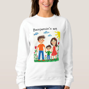 Sudadera Sube el Arte de tu Hijo a esta Camiseta