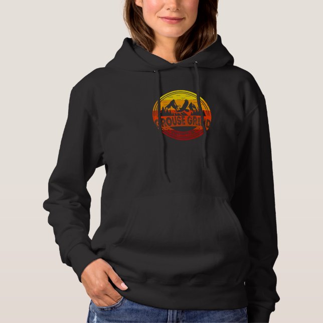 Sudadera Subida de Grouse Vancouver Bc Canadá Sendero de Ca (Anverso)