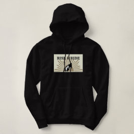 Sudadera Subida y paseo - BLK-GOLD para mujer