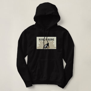 Sudadera Subida y paseo - BLK-GOLD para mujer
