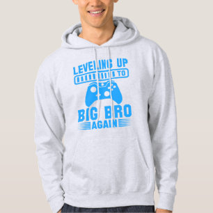 Sudadera Subiendo de Nivel a Hermano Mayor de Nuevo