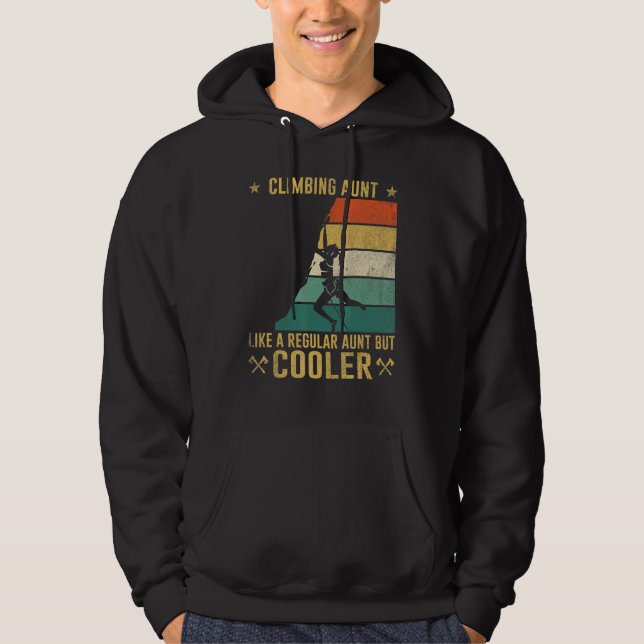Sudadera Subiendo Tía Como Una Tía Regular Pero Más Fría (Anverso)
