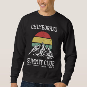 Sudadera Subió al Club de la Cumbre de Chimborazo Sun Hike