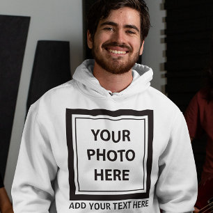 Sudadera Subir imagen foto y agregar texto – Personalizar