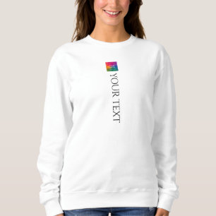Sudadera Subir imagen o logotipo elegante moderno femenino