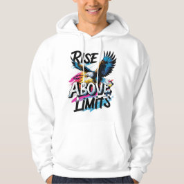 Sudadera Subir por encima de los límites | Motivación del á