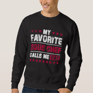 Sudadera Subjefe de Cocina Papá De Hija Hijo