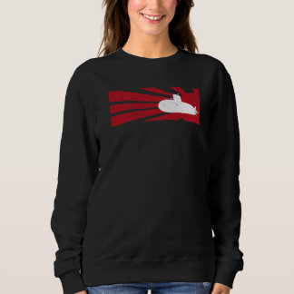 Sudadera Submarino Retro Veterano Para Hombres Submarino Pa