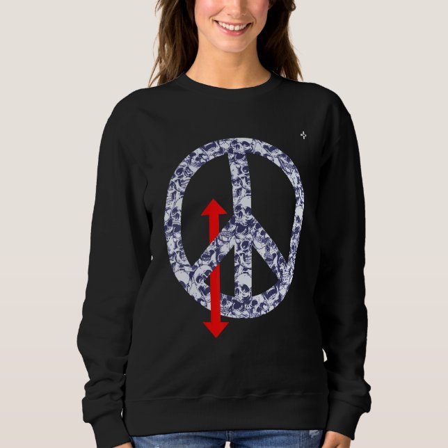 Sudadera Subtradivid Up And Down Love Peace (Anverso)
