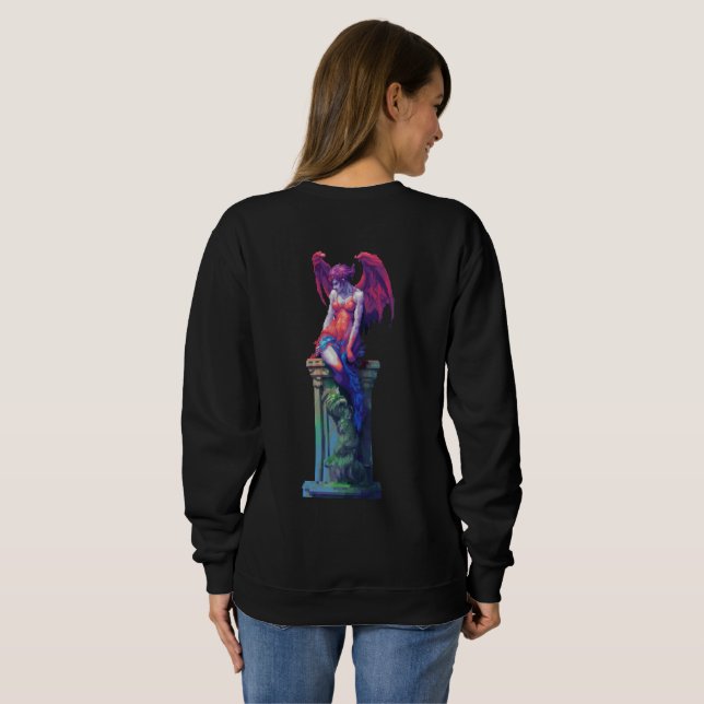 Sudadera Succubus (Reverso completo)