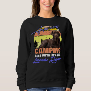 Sudadera Sucede En Camping Con Mi Labrador Recuperador