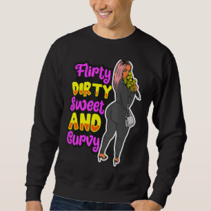 Sudadera Sucio, Sucio, Sucio, Dulce Y Divertida Reina Melan