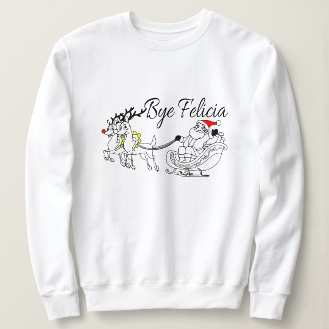 SUDADERA SUCIOS JERSEYS DE NAVIDAD (Anverso del diseño)