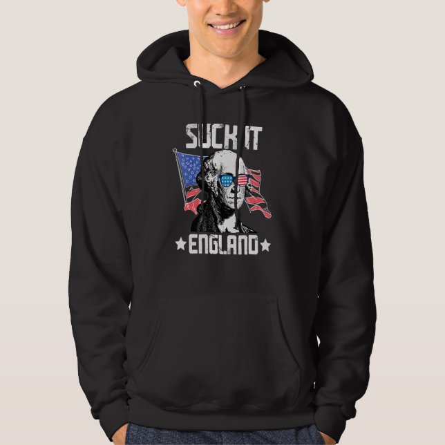 Sudadera Suck It England 4 De Julio (Anverso)
