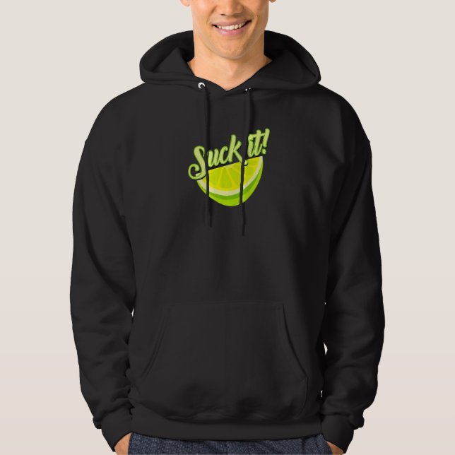 Sudadera Suck It Mexican Green Lime Slage Lemon Love (Anverso)