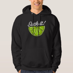 Sudadera Suck It Mexican Green Lime Slice Love 4