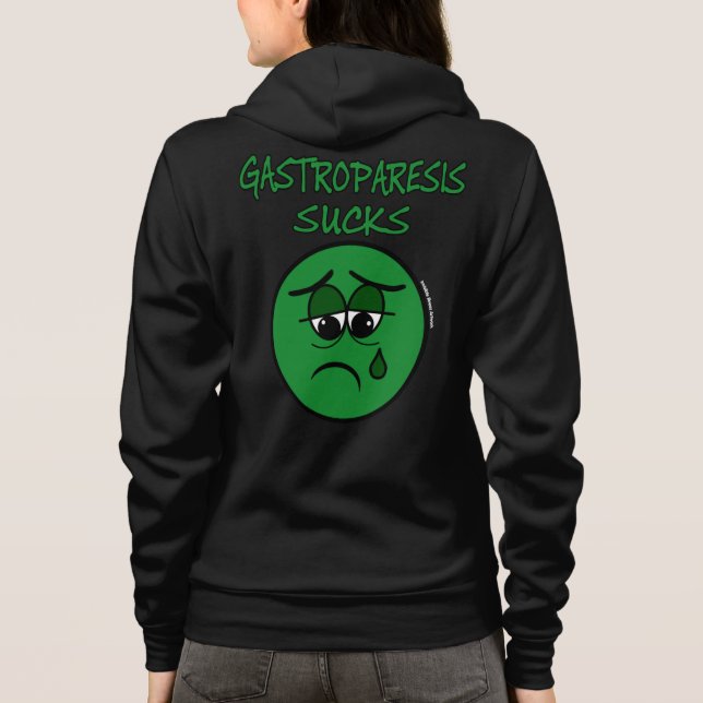 Sudadera SUCKS...Gastroparesis (Reverso)