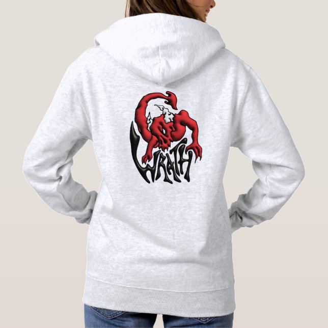 Sudadera Suda Tu Ira del Diablo Vivid (Reverso)