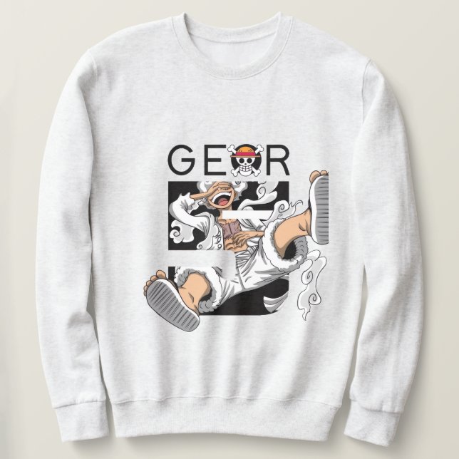 Sudadera Sudadera/Camisa de Luffy | (Anverso del diseño)
