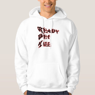 Sudadera ¡Sudadera con capucha de 'R'eady 'S'et 'K'ill!