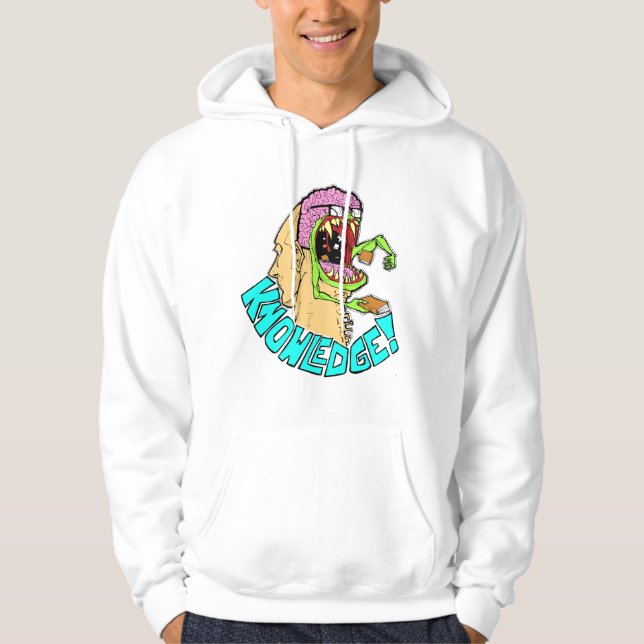 Sudadera ¡Sudadera con capucha del cerebro! (Anverso)