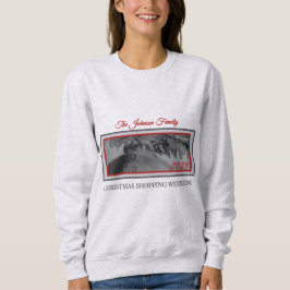 Sudadera Sudadera: Fin de semana de compras navideñas famil