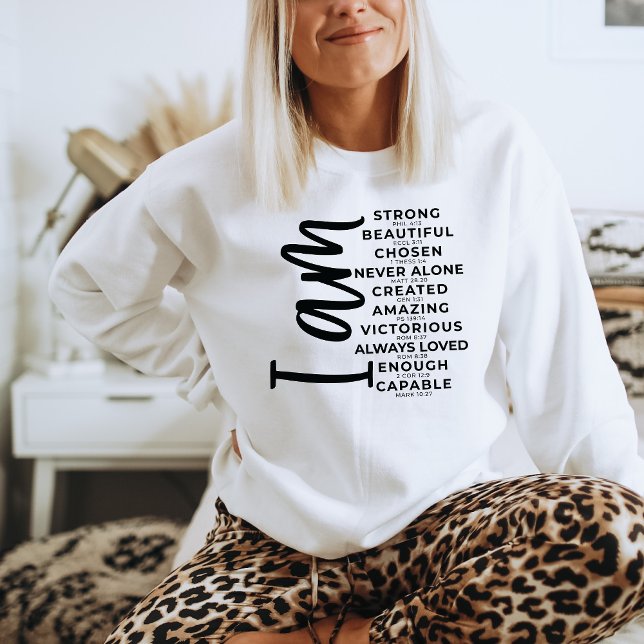 Sudadera sudadera para las mujeres que soy suficie (Subido por el creador)