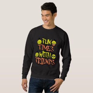 Sudadera "Sudaderas Urbanas Negras para Hombres 'Diversión