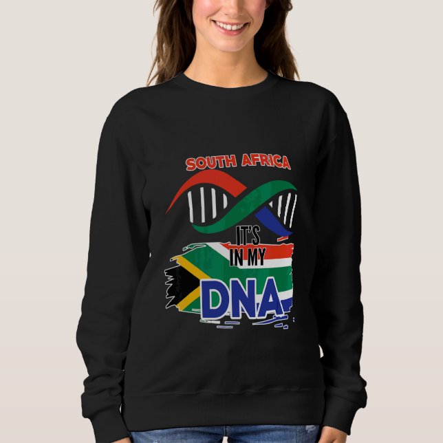 Sudadera Sudáfrica En Mi Sangre (Anverso)