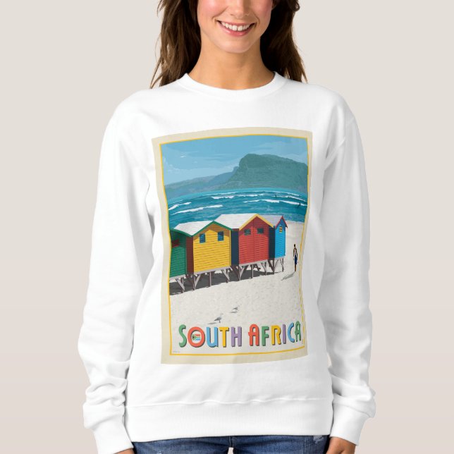 Sudadera Sudáfrica | Playa de Muizenberg (Anverso)