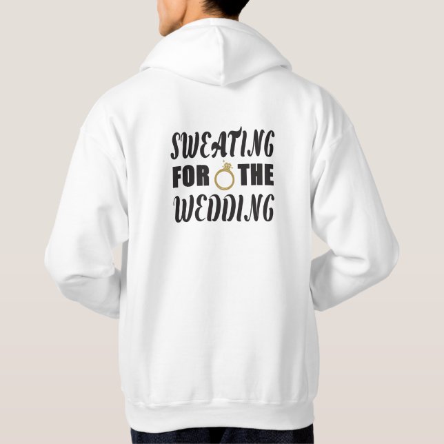 Sudadera Sudar por la Boda (Reverso)