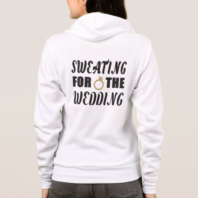 Sudadera Sudar por la Boda (Reverso)
