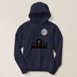 Sudadera Sudario de Halloween de cementerio con capucha El