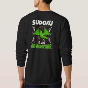Sudadera Sudoku es un amante del rompecabezas aventurero