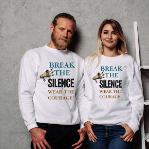 Sudadera Sudor Courage Rompe el Silencio