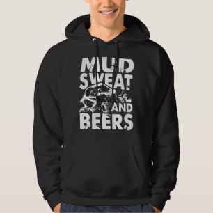 Sudadera Sudor De Barro Utv Y Cervezas Lado A Lado 4 Ruedas