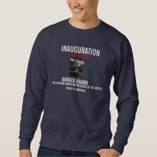 SUDADERA SUDOR DE LA INAUGURACIÓN DE PRESIDENTE BARACK