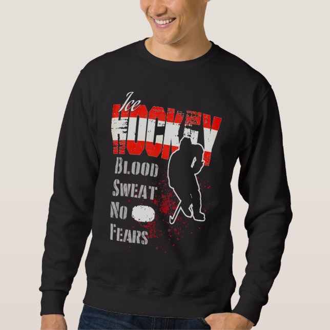 Sudadera Sudor de sangre de hincha austriaco sin miedo hock (Anverso)