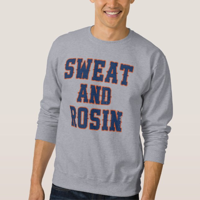 Sudadera Sudor Y Rosin - Béisbol De Nueva York (Anverso)