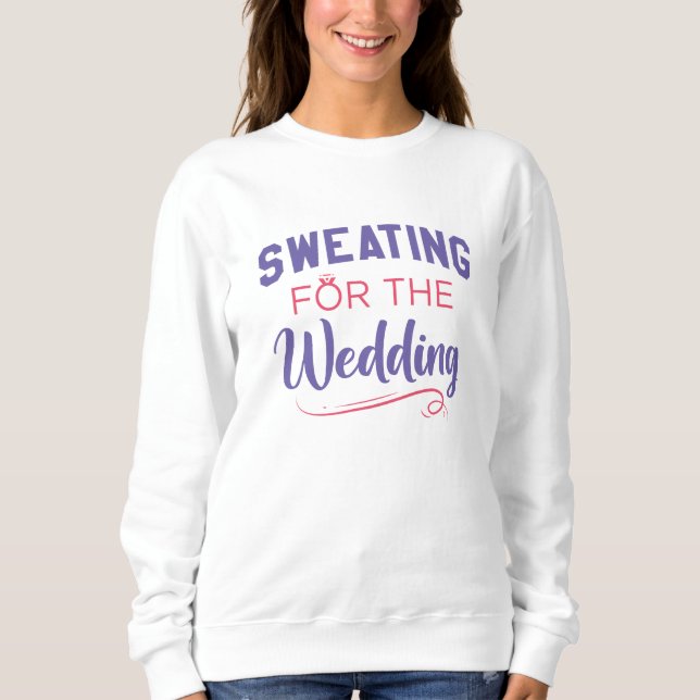 Sudadera Sudoración Para El Boda (Anverso)