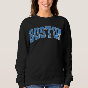 Sudadera Sudores estilo colegio de vintage de Boston Massac