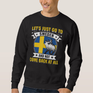 Sudadera Suecia Escandinavia Estocolmo Suecia