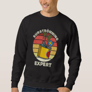 Sudadera Suecia especialidad de pescado sueco Surstromming 