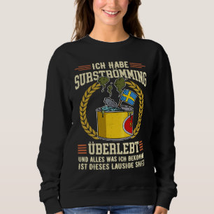 Sudadera Suecia especialidad de pescado sueco Surstromming 